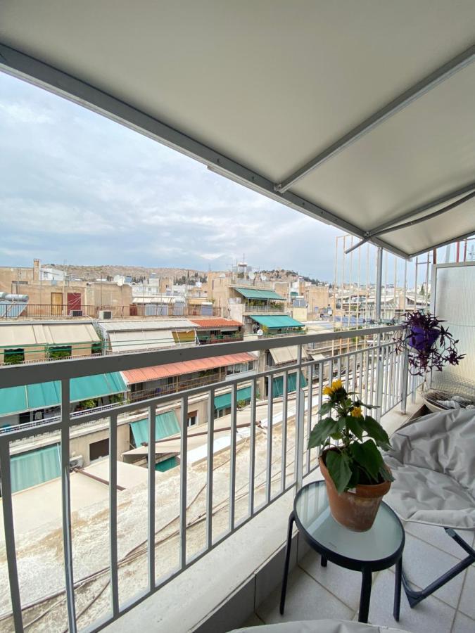 Private Apt. Acropolis View. Top Floor. Koukaki Athens Ngoại thất bức ảnh